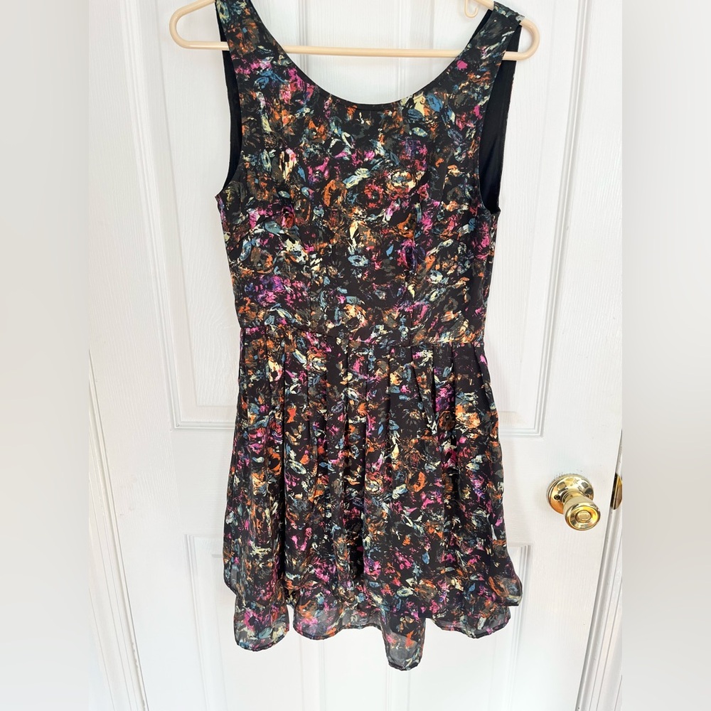 Jack by BB Dakota Floral Mini Dress - Multicolor